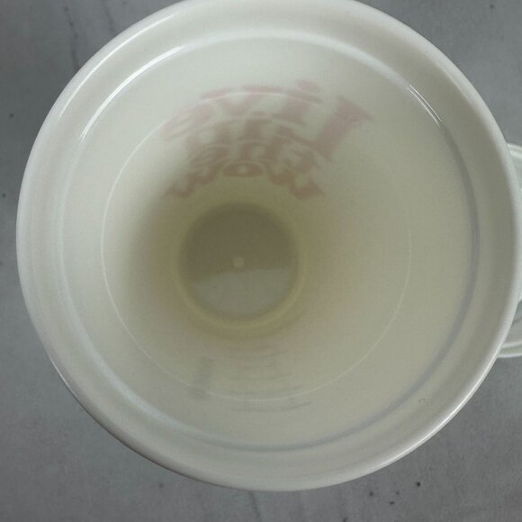 Starbucks Reusable Coffee Cup With Lid 16 oz "Live In The Wow" Design - Picture 5 of 8